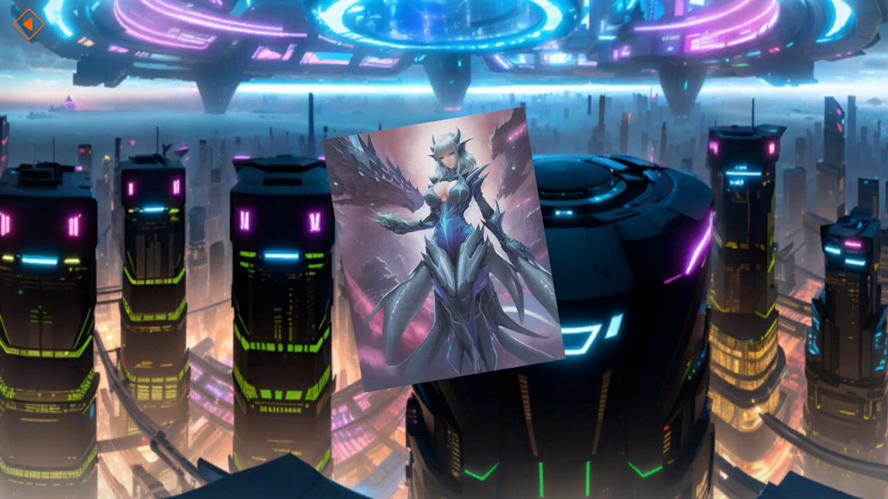 Anime Poly Puzzle: Sci-Fi Maidens Image