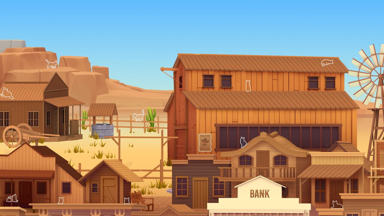 Cat Search in The Wild West Image