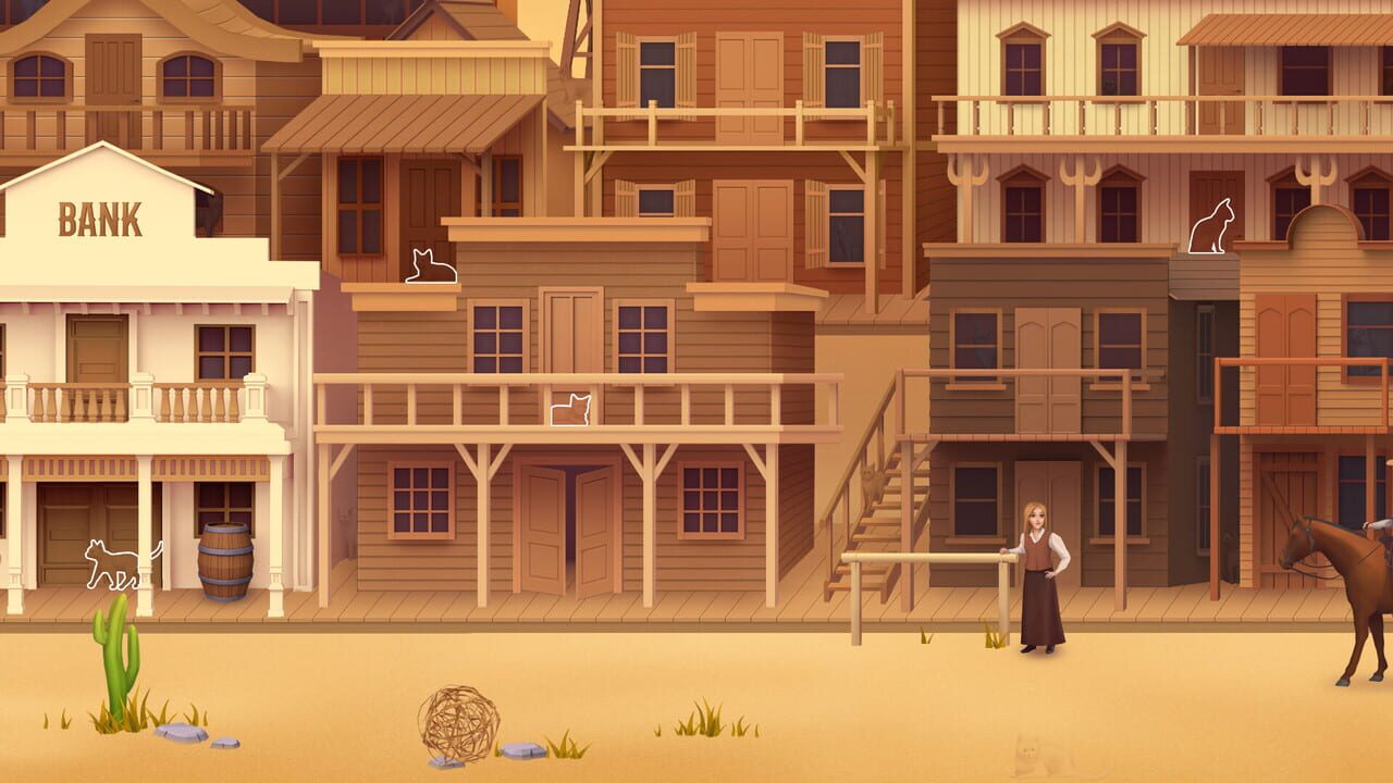 Cat Search in The Wild West Image