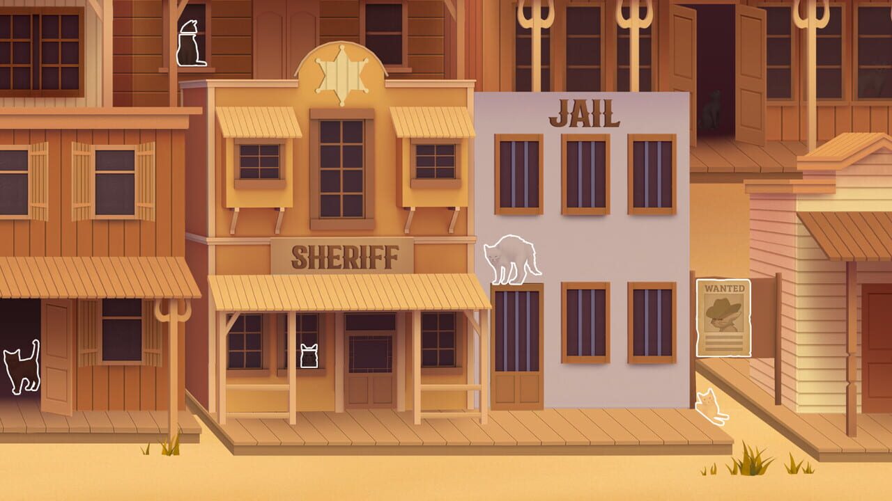 Cat Search in The Wild West Image