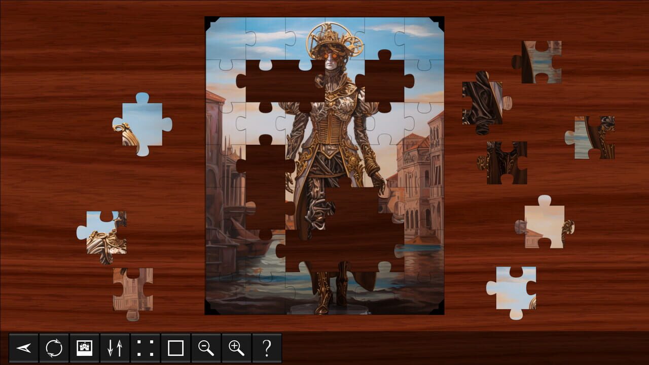 Steampunk Jigsaw Puzzles: Mediterranean City-States Image