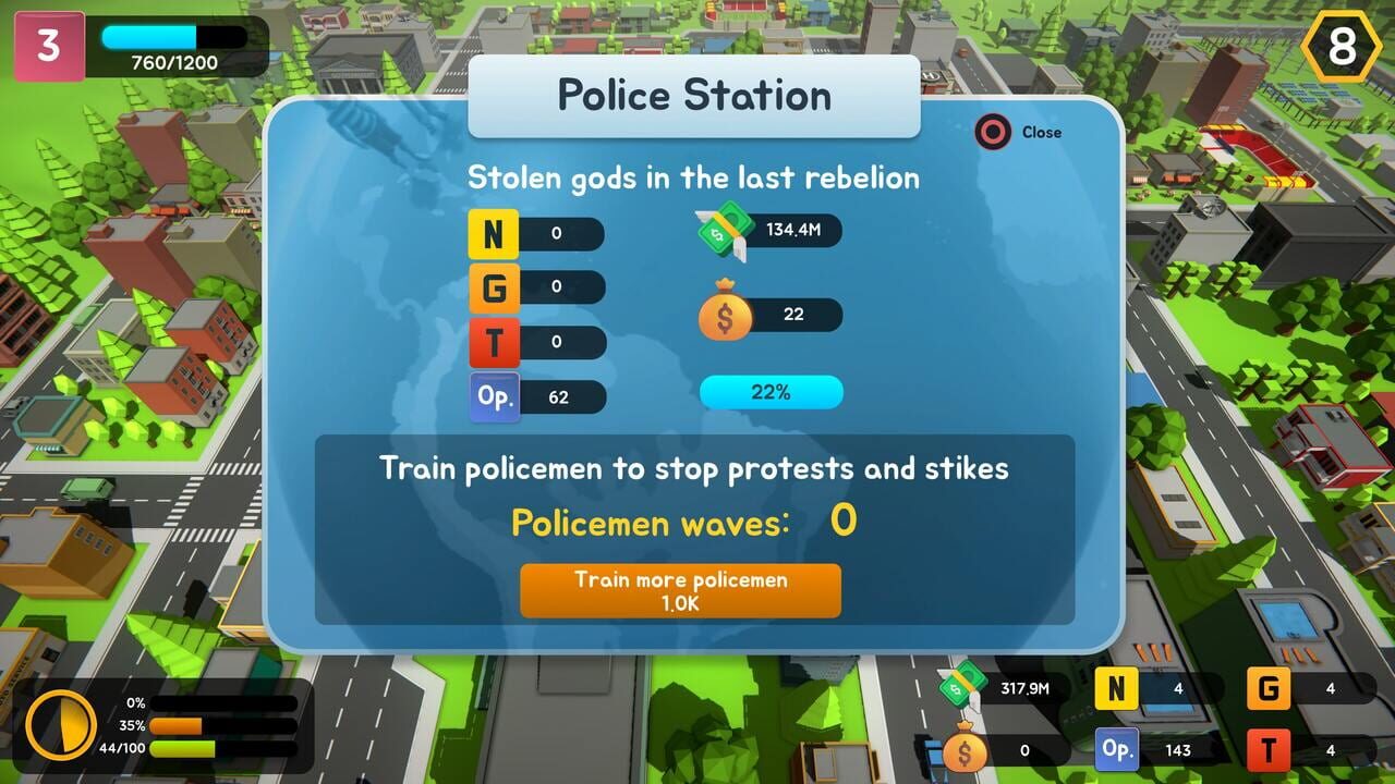 Corruption: Political Simulator Strategy — Screenshot 4