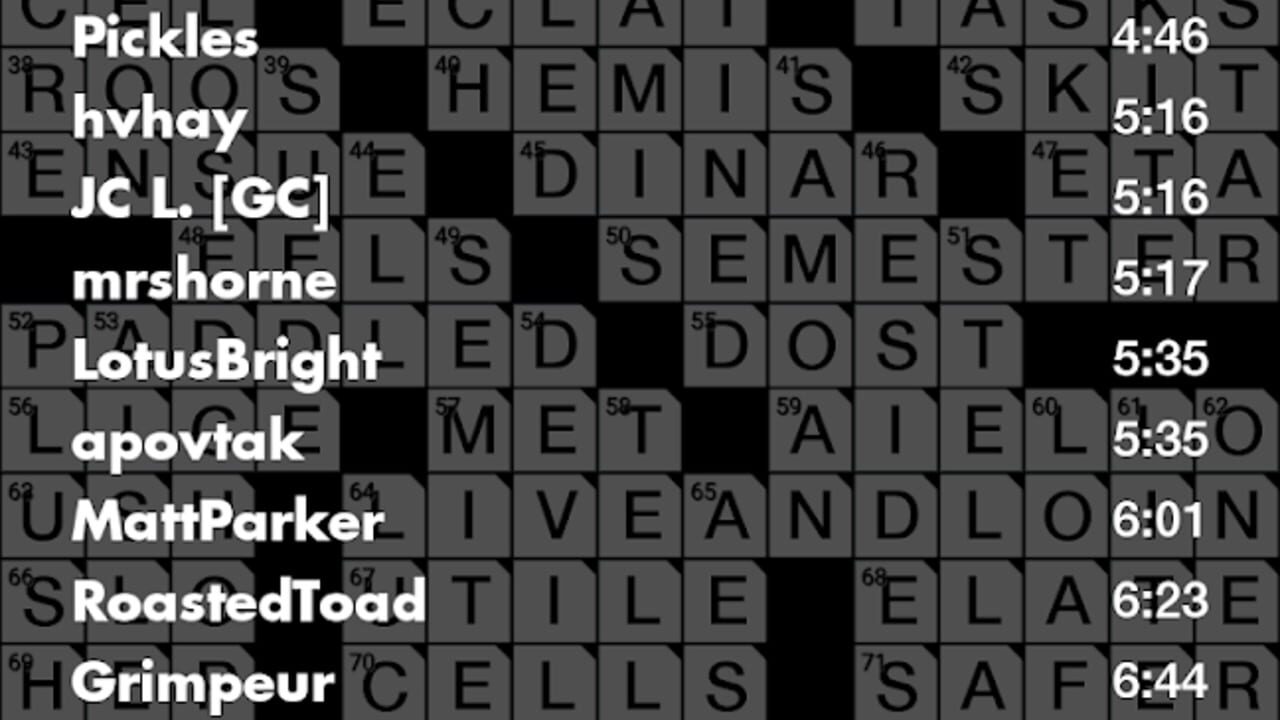 Crosswords Screenshot 1