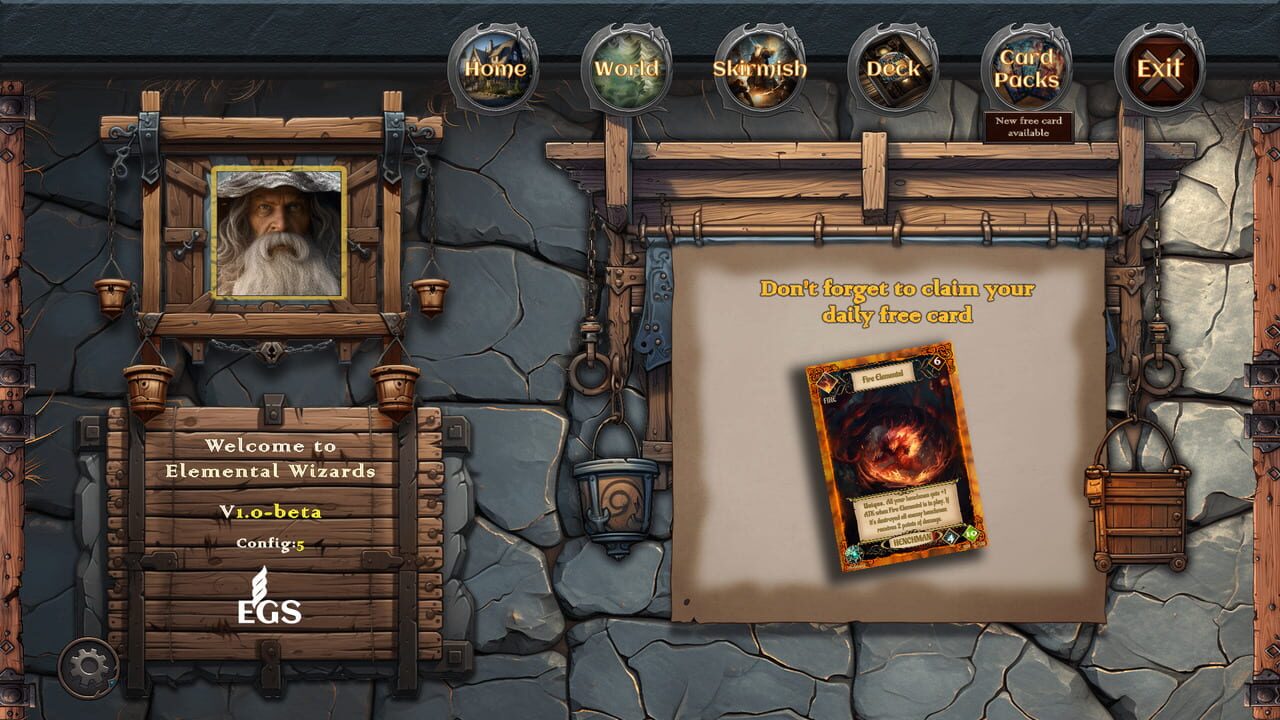 Elemental Wizards TCG — Screenshot 1