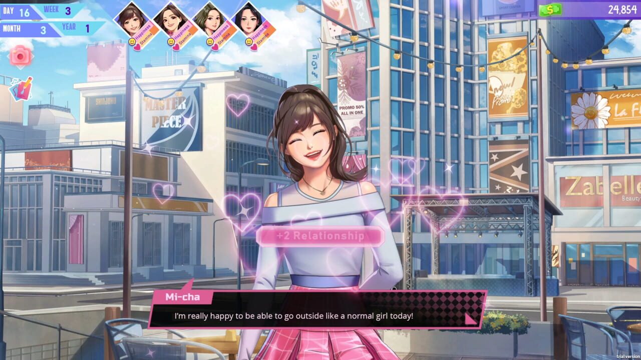 Screenshot de K-Pop Idol Stories: Road to Debut