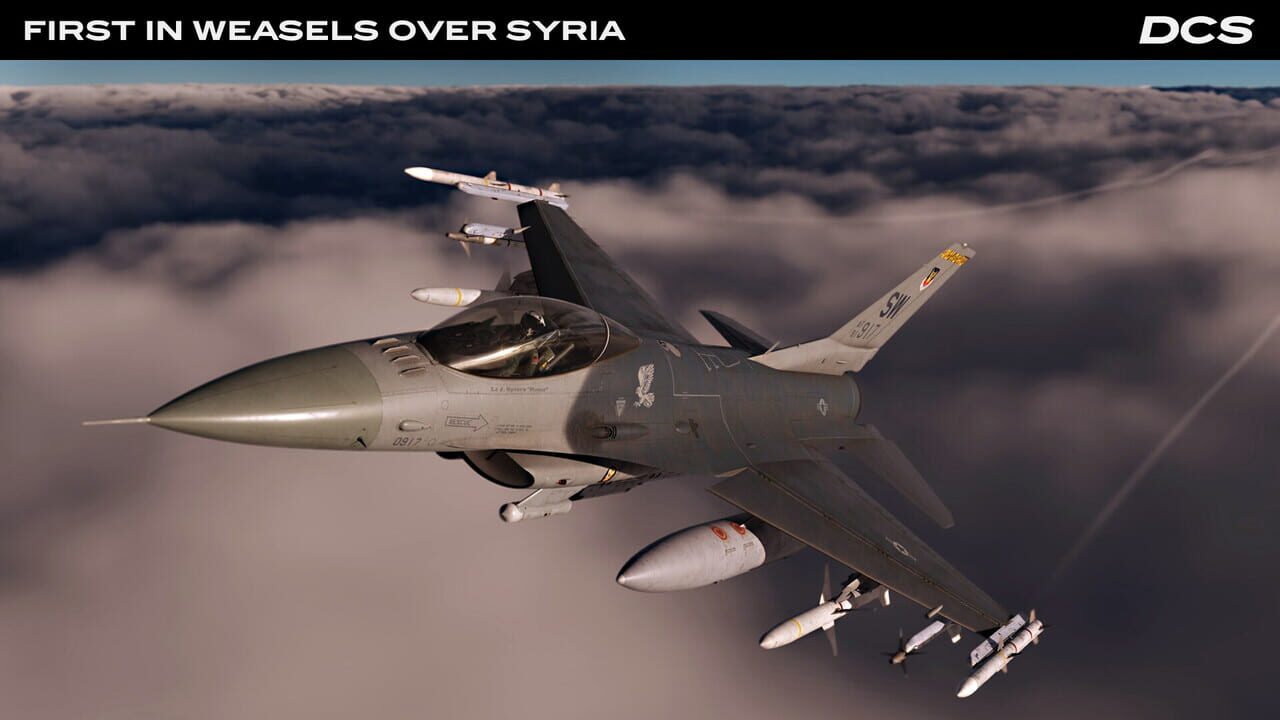 DCS World: F-16C First in Weasels Over Syria Campaign by Ground Pounder Sims Image