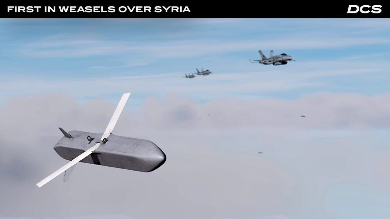 DCS World: F-16C First in Weasels Over Syria Campaign by Ground Pounder Sims Image