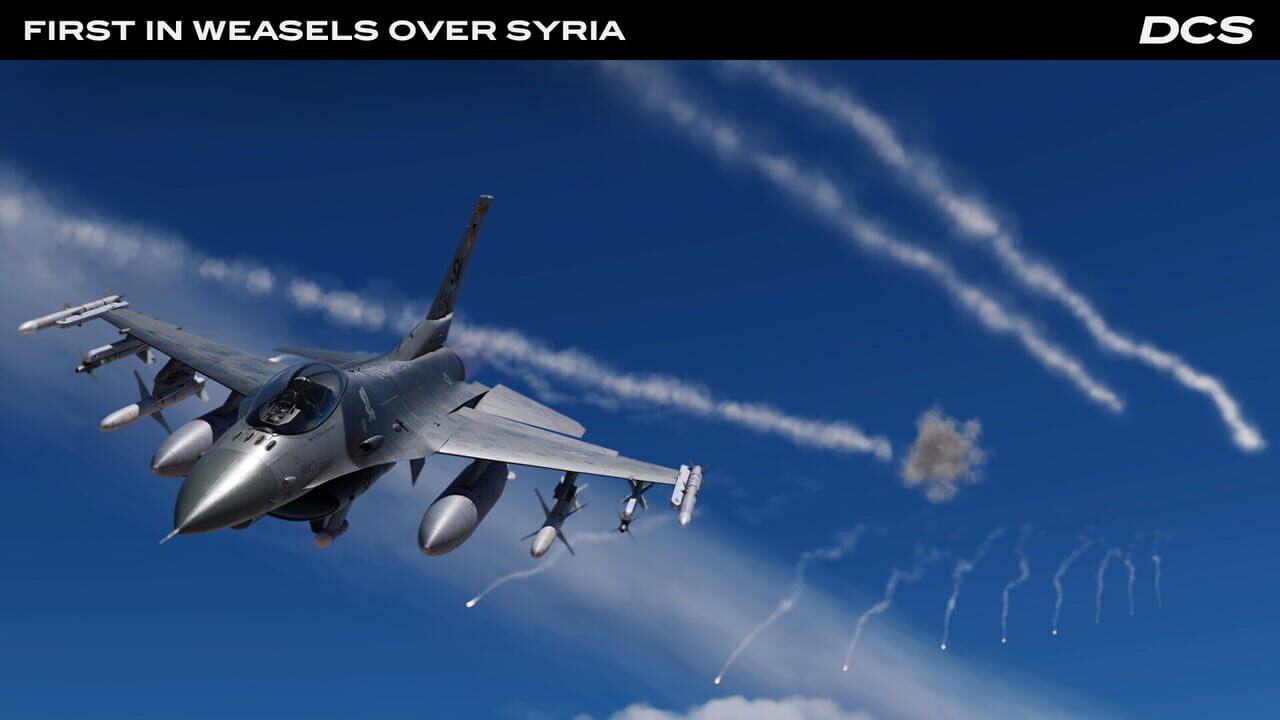 DCS World: F-16C First in Weasels Over Syria Campaign by Ground Pounder Sims Image