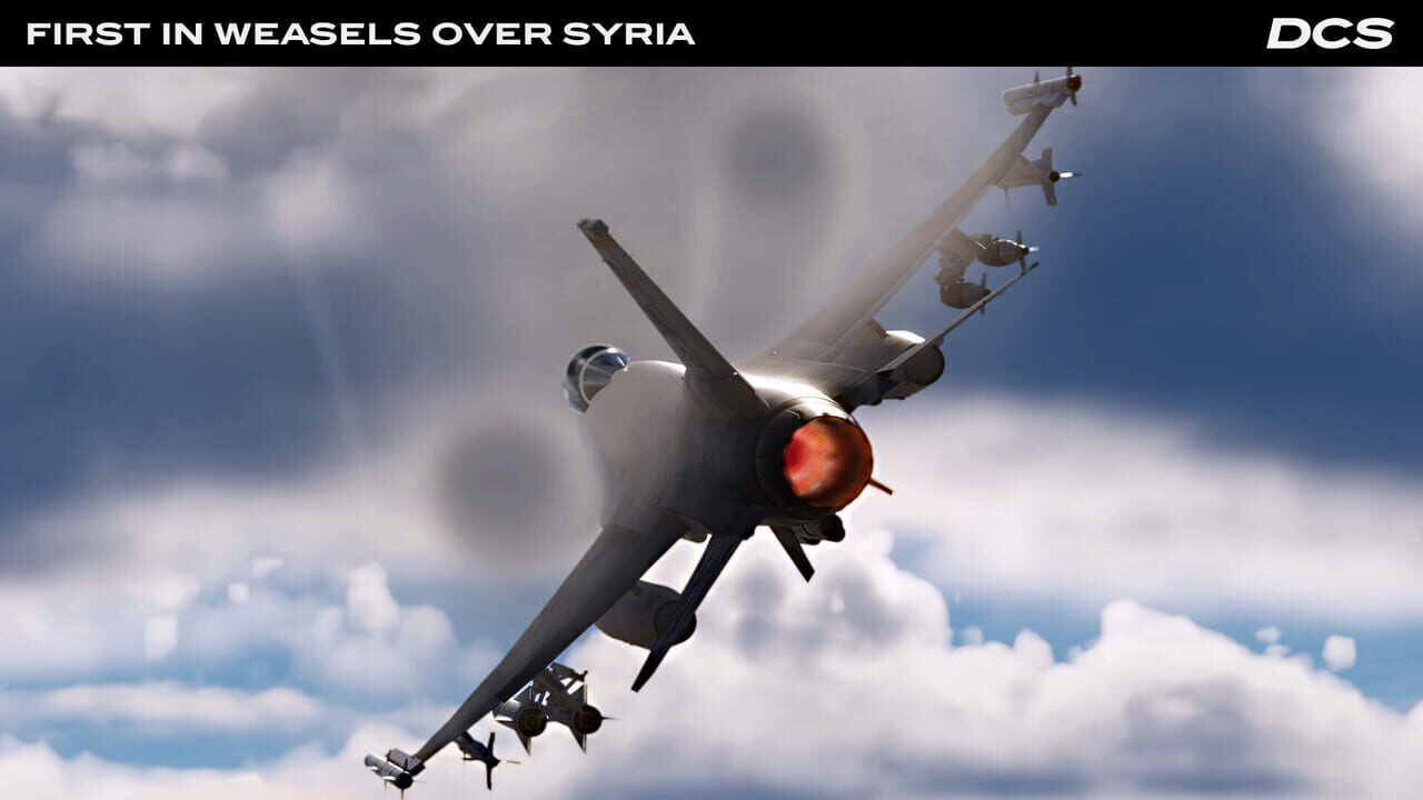 DCS World: F-16C First in Weasels Over Syria Campaign by Ground Pounder Sims Image