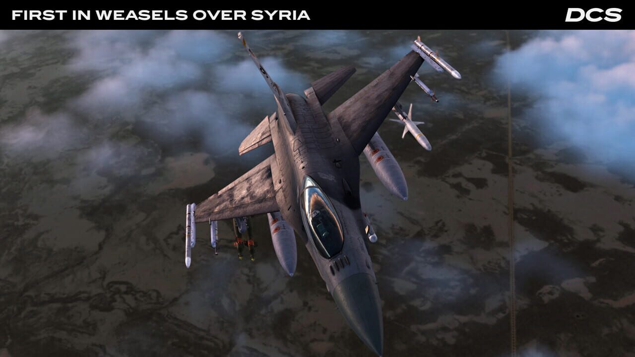 DCS World: F-16C First in Weasels Over Syria Campaign by Ground Pounder Sims Image