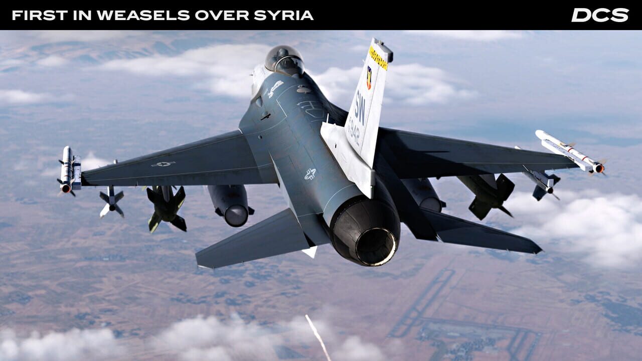 DCS World: F-16C First in Weasels Over Syria Campaign by Ground Pounder Sims Image