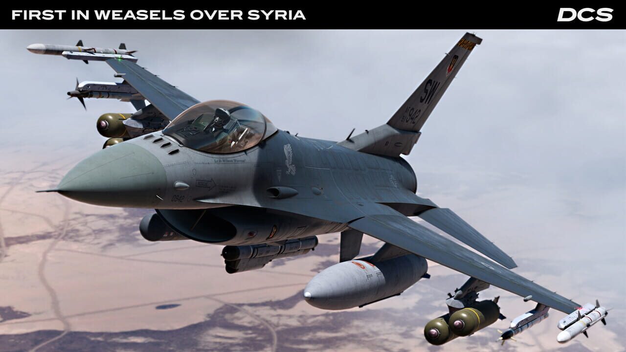 DCS World: F-16C First in Weasels Over Syria Campaign by Ground Pounder Sims Image