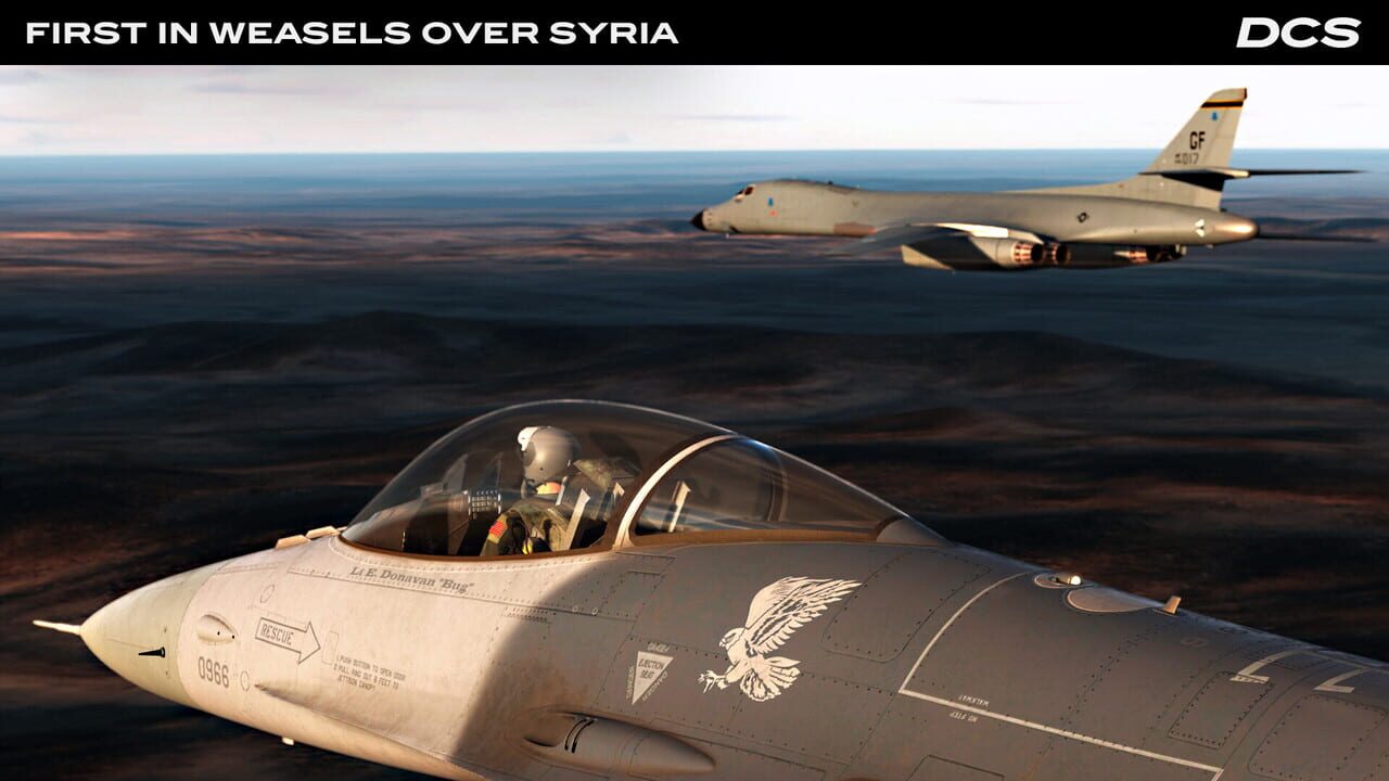 DCS World: F-16C First in Weasels Over Syria Campaign by Ground Pounder Sims Image