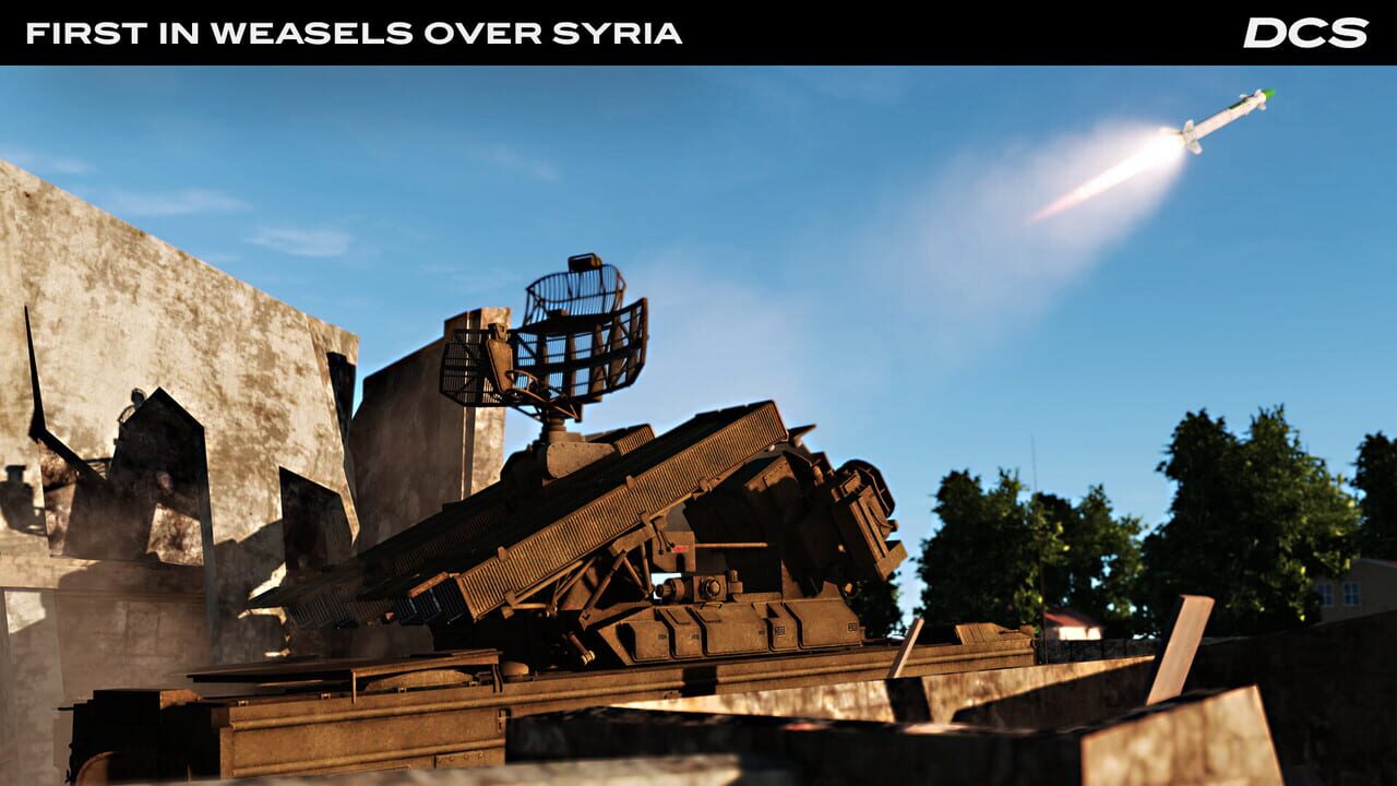 DCS World: F-16C First in Weasels Over Syria Campaign by Ground Pounder Sims Image