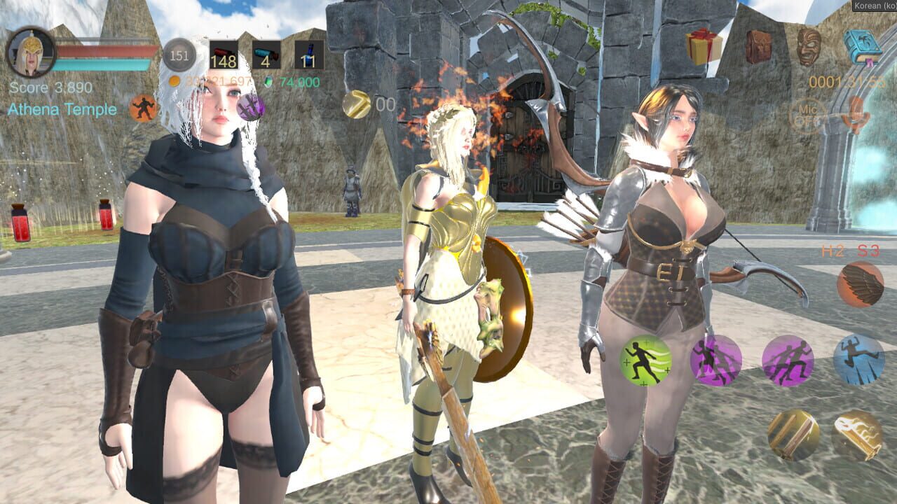 War of Gods Athena Image