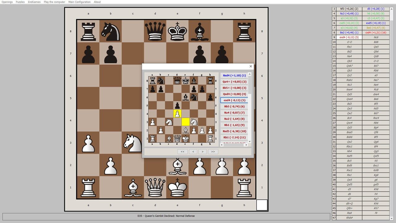 Chess Exerciser — Screenshot 4