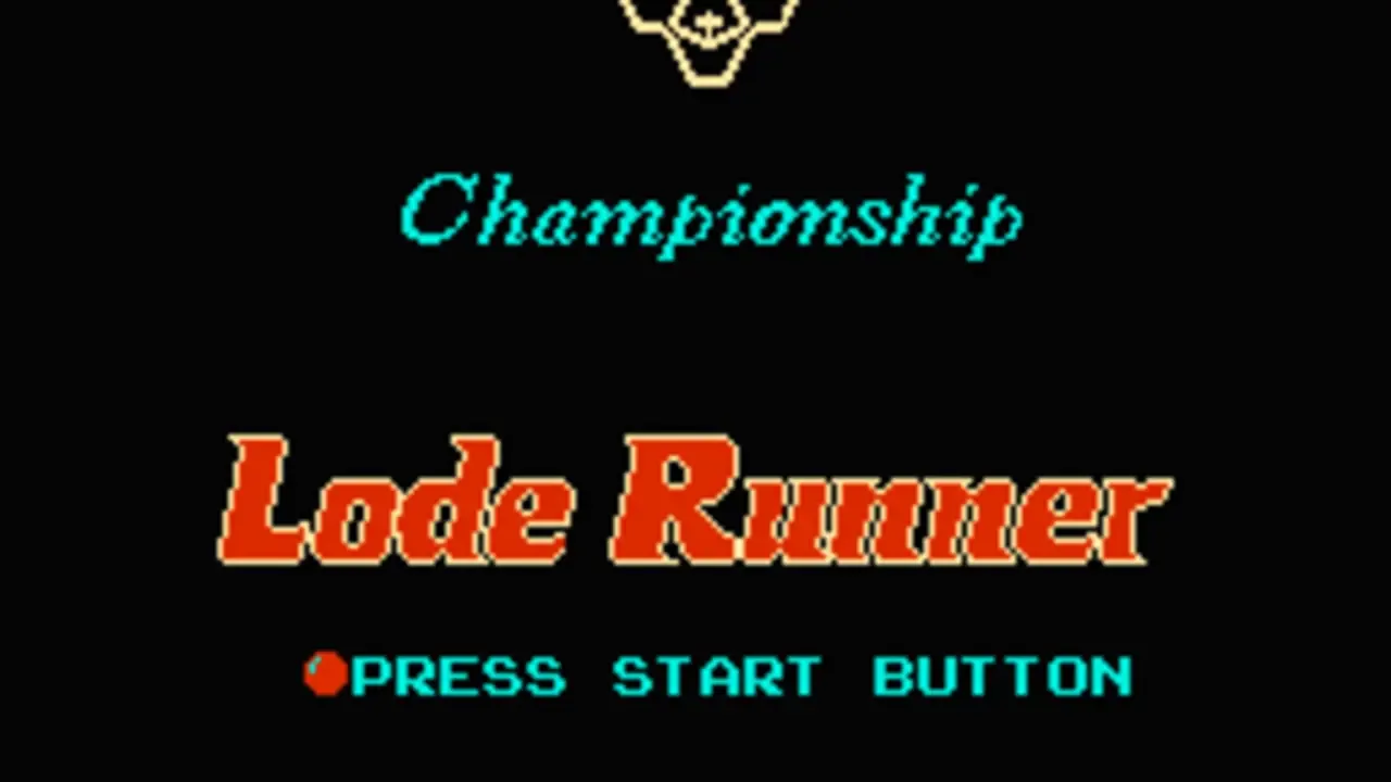 Championship Lode Runner banner