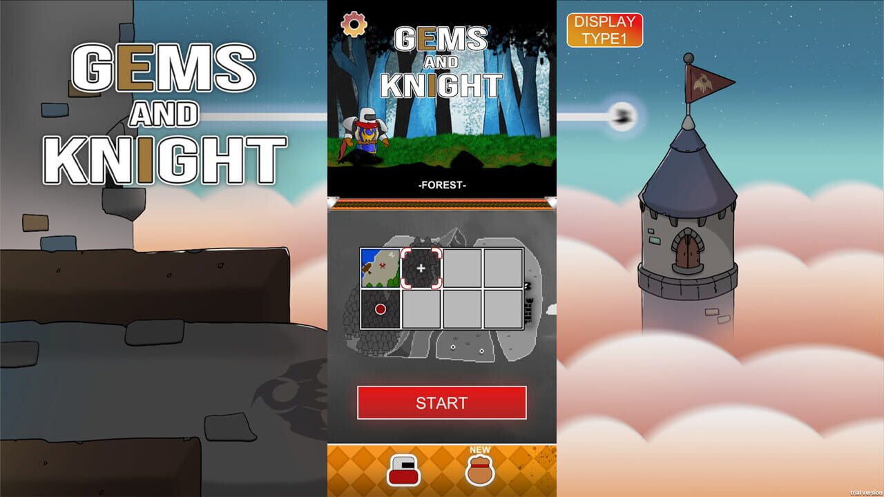 Gems and Knight — Screenshot 1