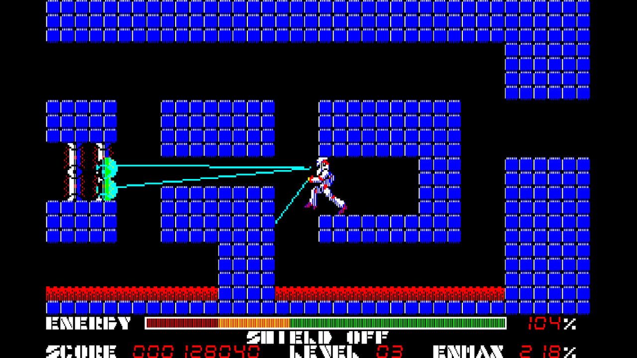 Eggconsole Thexder PC-8801mkIISR Image