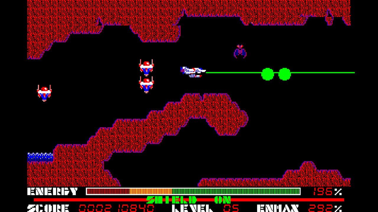 Eggconsole Thexder PC-8801mkIISR Image