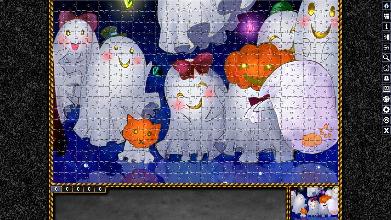 Pixel Puzzles: Illustrations & Anime - Jigsaw Pack: Halloween Image