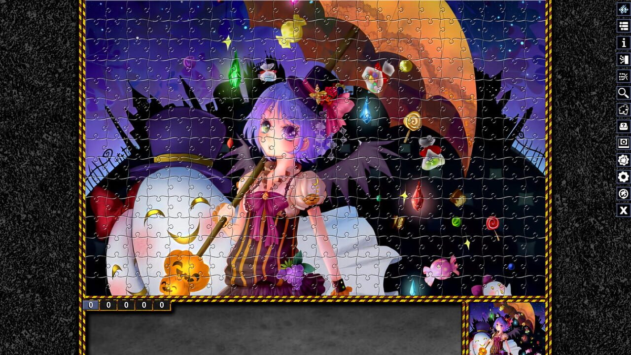 Pixel Puzzles: Illustrations & Anime - Jigsaw Pack: Halloween Image