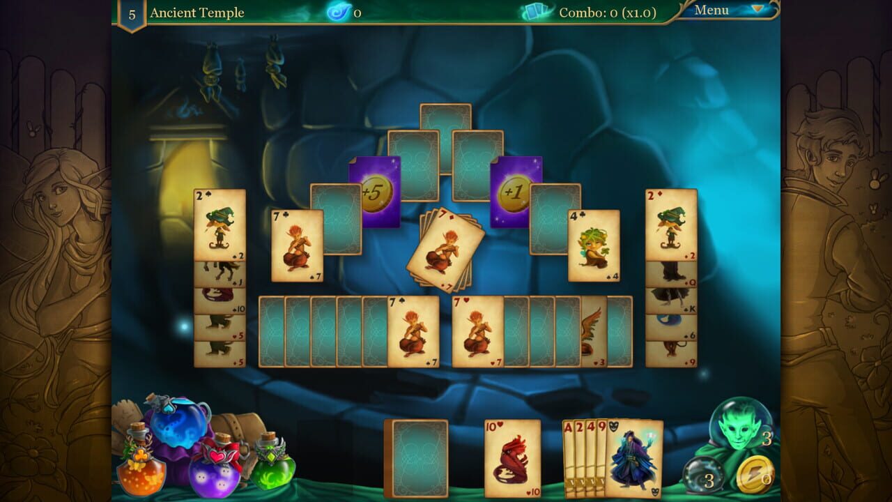 Magic Cards Solitaire 2: The Fountain of Life Image