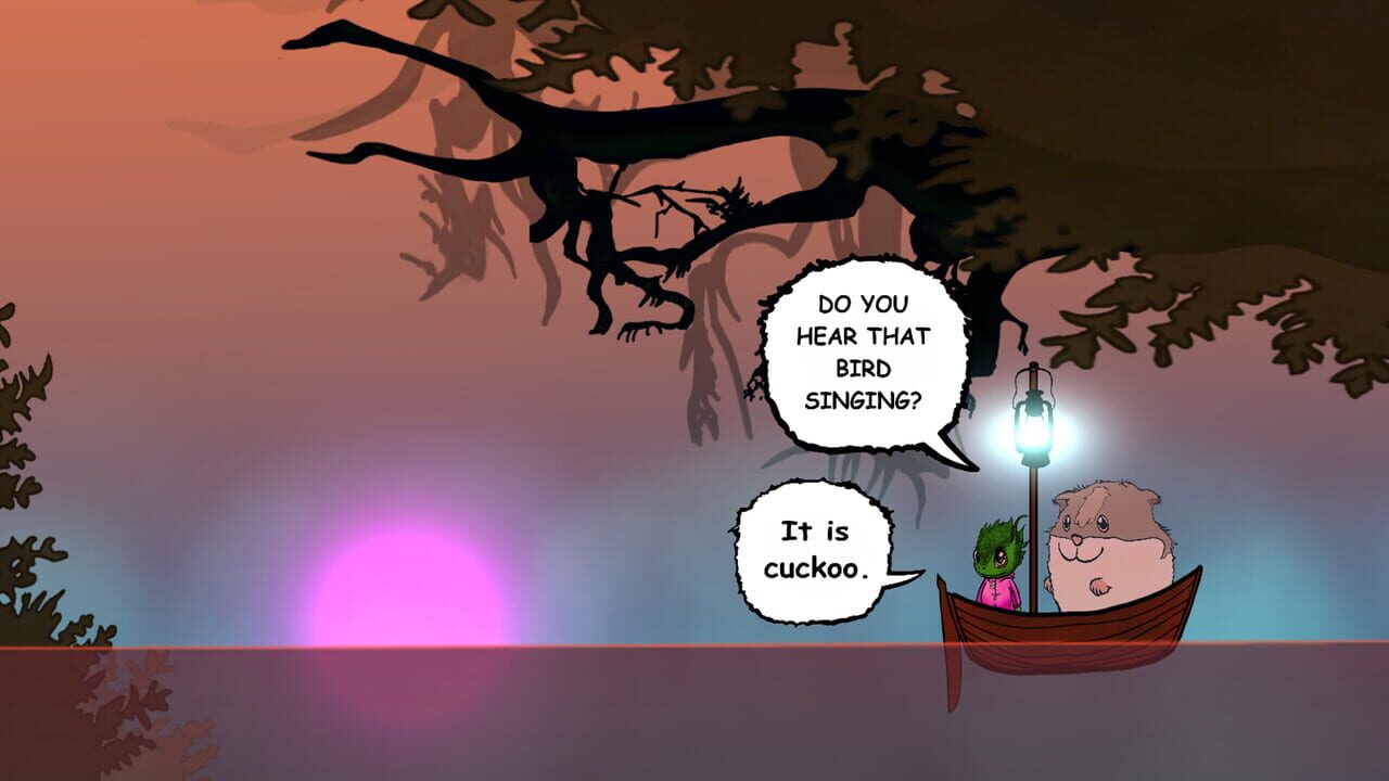 Visual novel for the kids: Lumi And Baby - Hamster And Baby Dragon Image