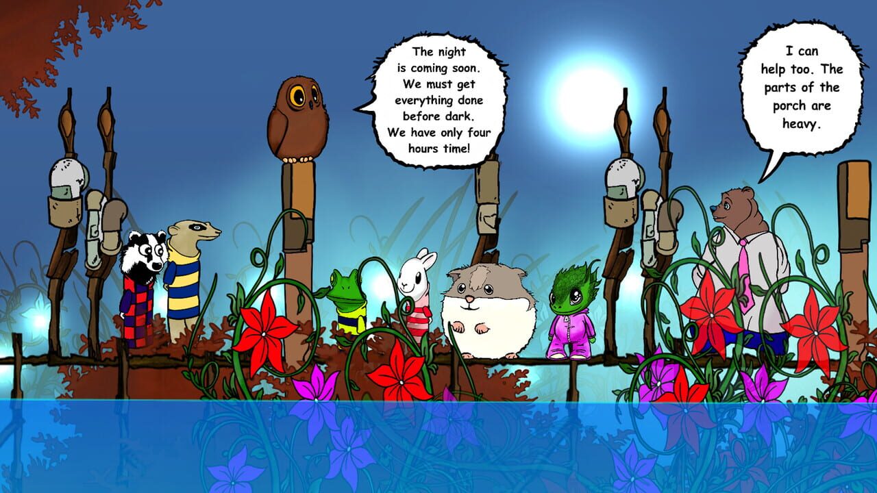 Visual novel for the kids: Lumi And Baby - Hamster And Baby Dragon Image