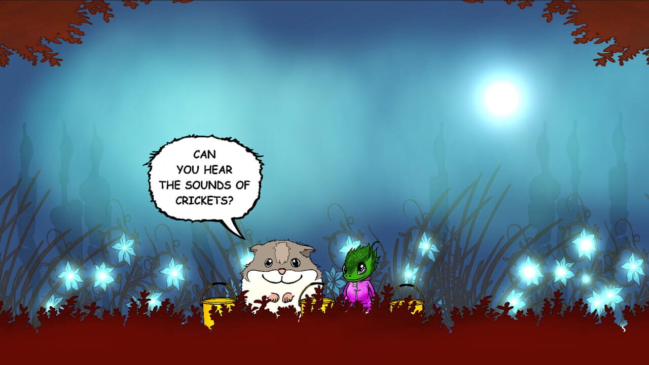 Visual novel for the kids: Lumi And Baby - Hamster And Baby Dragon Image