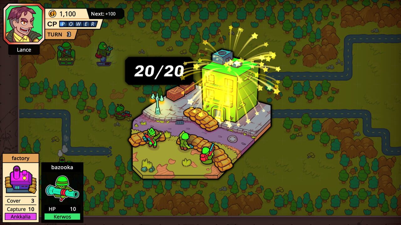 Screenshot de Vangaro Tactics