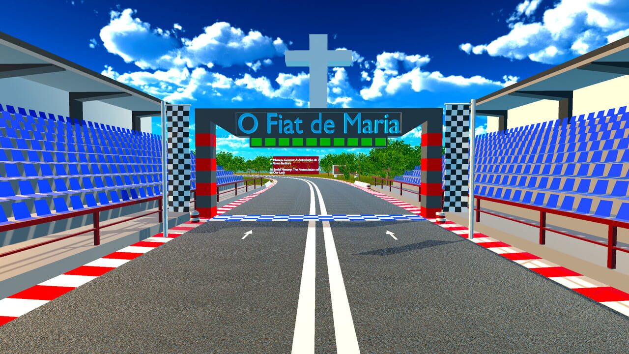 Track Racing: The Holy Rosary Image
