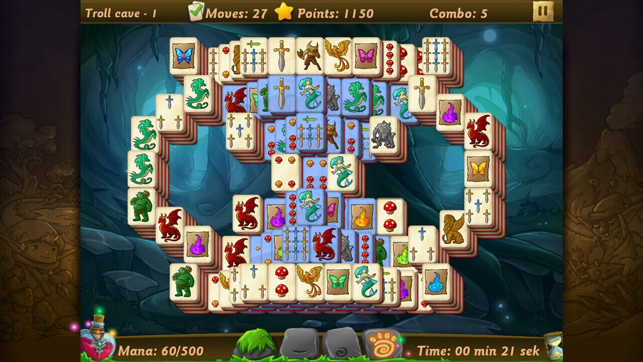 Elves vs. Goblins Mahjongg World — Screenshot 2