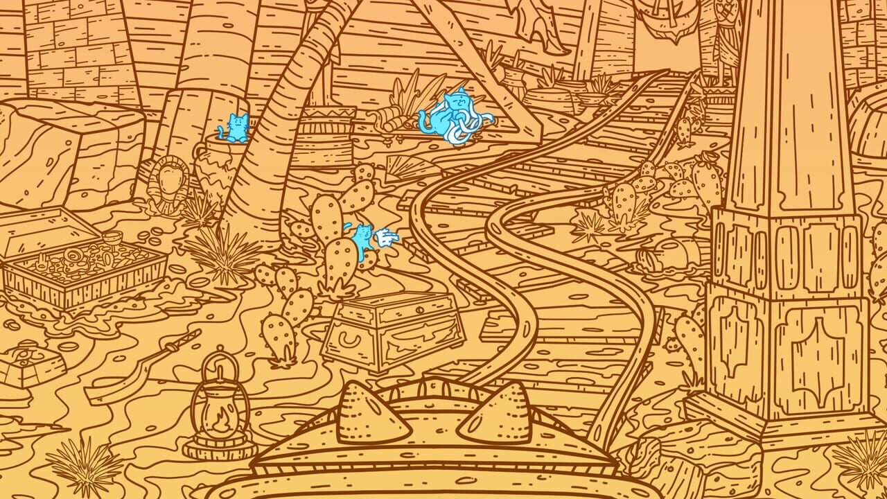 A Park Full of Cats: Haunted Ride Image