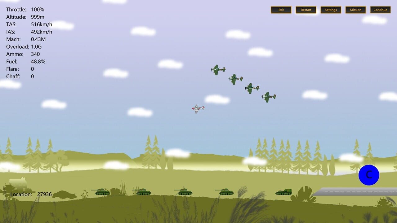 2D Dogfight: World War II - Eastern Front and Pacific — Screenshot 2