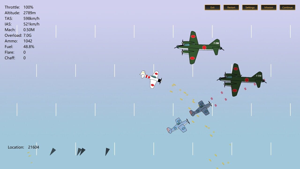 2D Dogfight: World War II - Eastern Front and Pacific — Screenshot 3