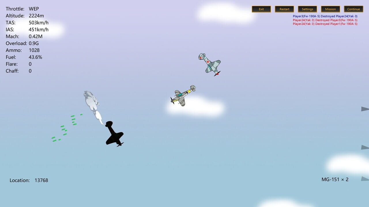 2D Dogfight: World War II - Eastern Front and Pacific — Screenshot 4