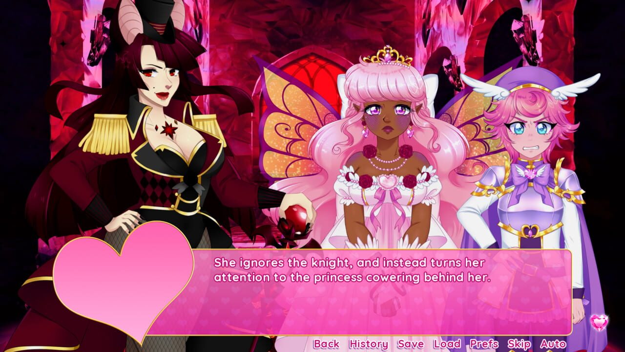 Magical Warrior Diamond Heart Image