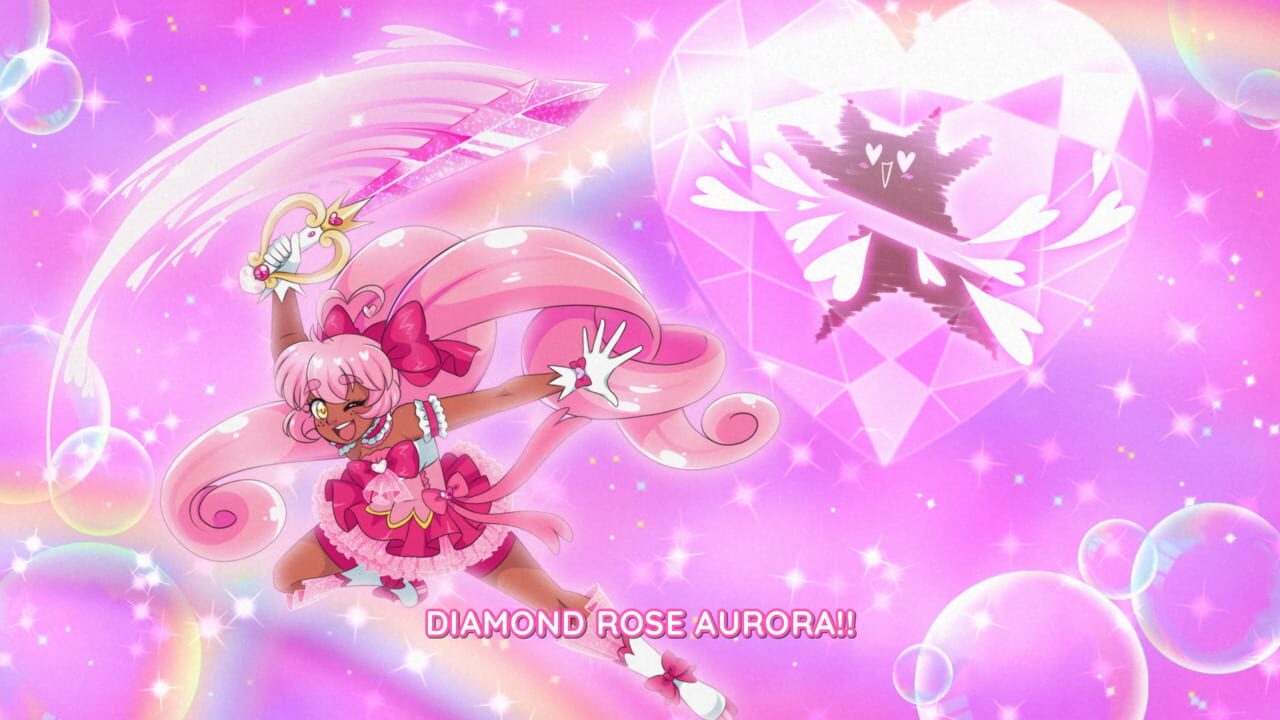 Magical Warrior Diamond Heart Image