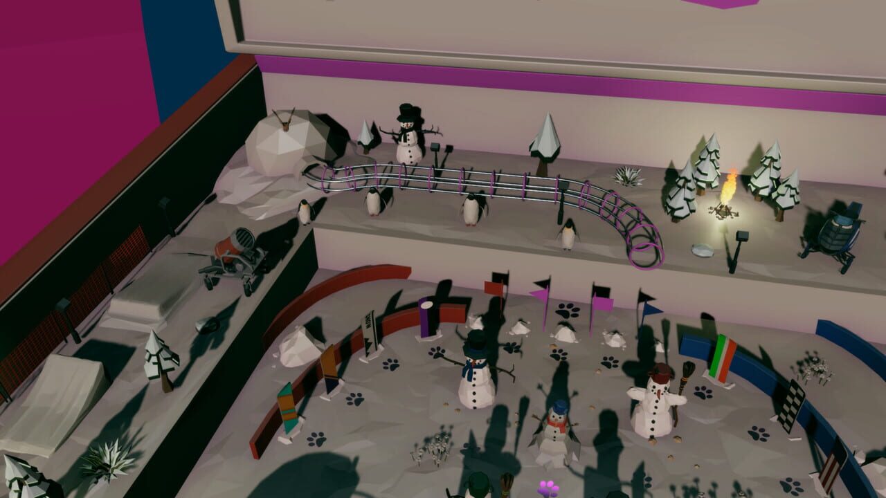 Roxy Raccoon's Pinball Panic: Winter Whimsy Image