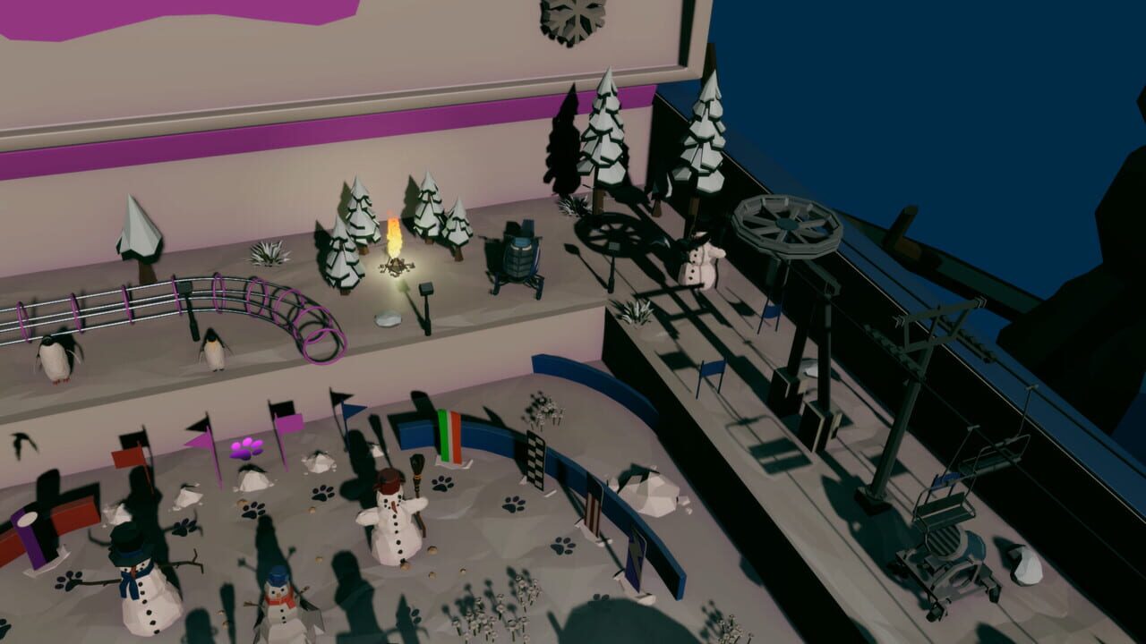 Roxy Raccoon's Pinball Panic: Winter Whimsy Image