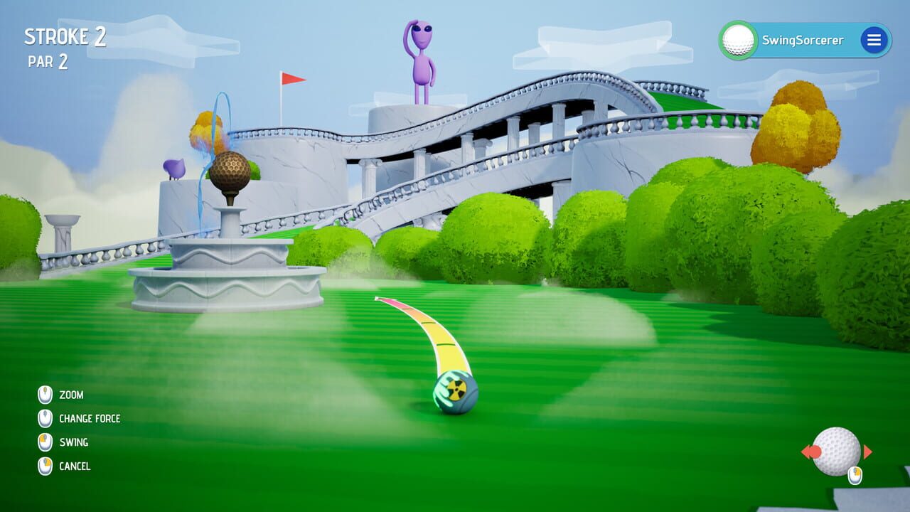 Minigolf Galaxy: Green Valley — Screenshot 2