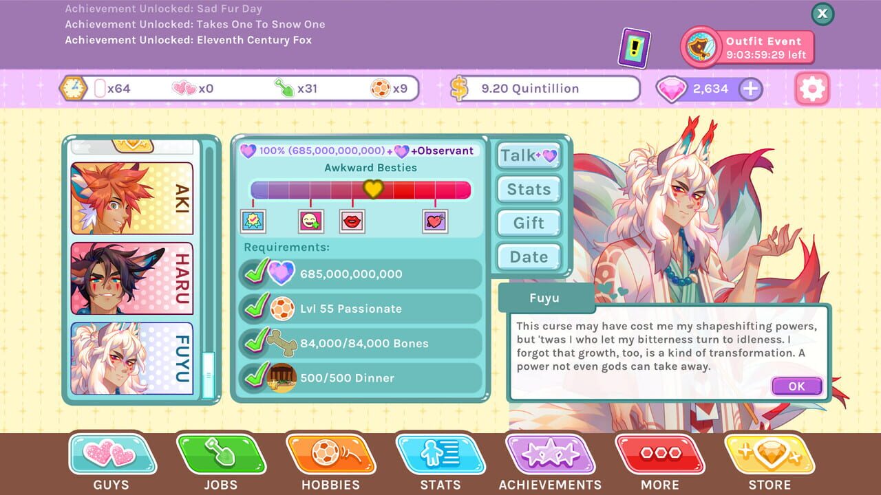 Blush Blush: Kitsune Bundle — Screenshot 3