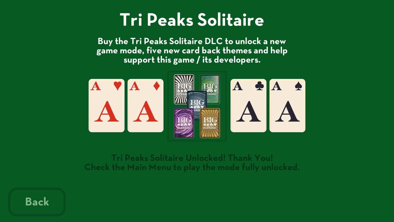 Big Klondike: Tri Peaks Solitaire Image