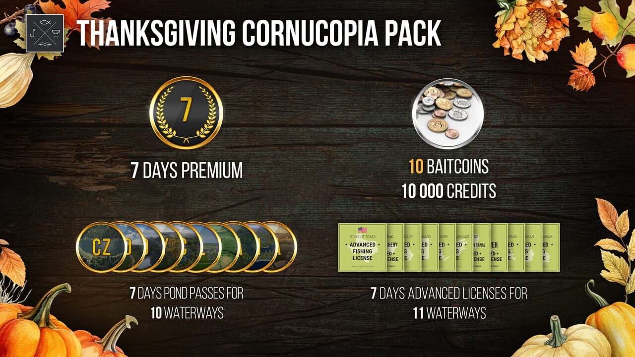 Fishing Planet: Thanksgiving Cornucopia Pack Image