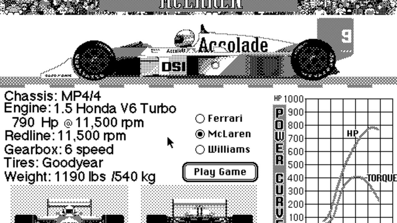Grand Prix Circuit Screenshot 1