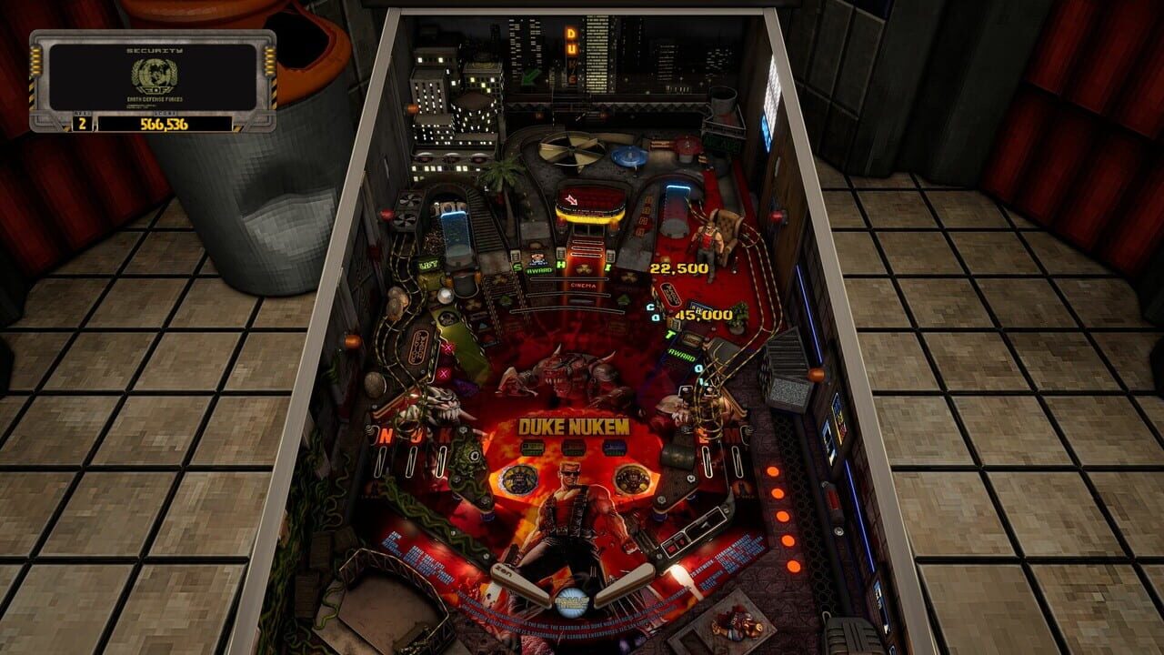 Pinball M: Duke Nukem's Big Shot Pinball — Screenshot 2
