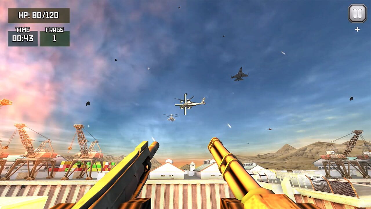 Defend the Base: Tower Turret Shooting Range — Screenshot 1