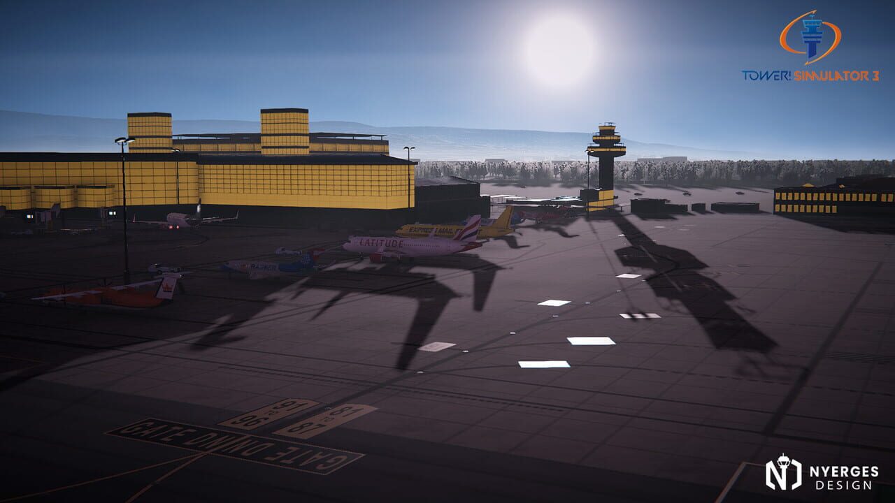 Tower! Simulator 3: LEBL Airport Image