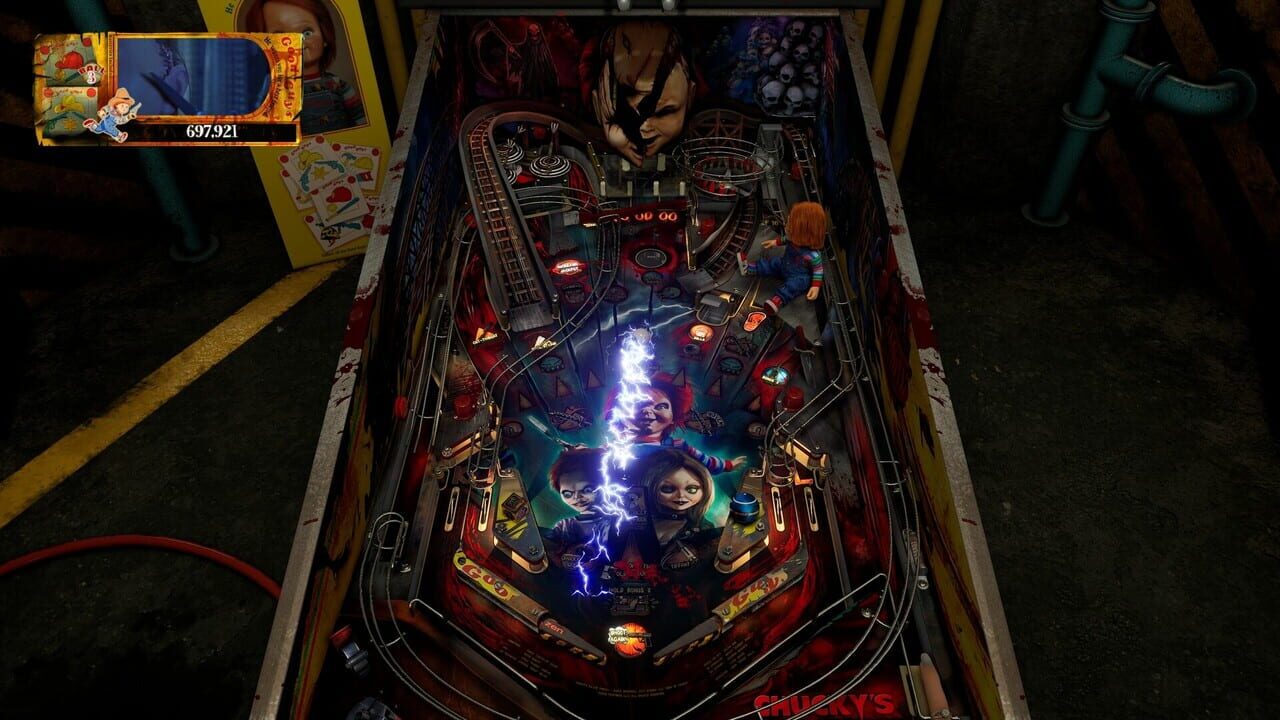 Pinball M: Chucky's Killer Pinball — Screenshot 1